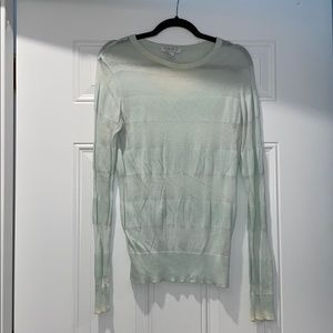 Forever 21 Essentials mint green thin sweater